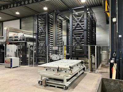 Översiktsbild av 2019 StarMatik SCSLN 15/30/3000-40 Double tower un-loading station